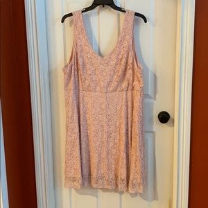 Torrid Size 4 Blush Pink Lacy Summer Sundress